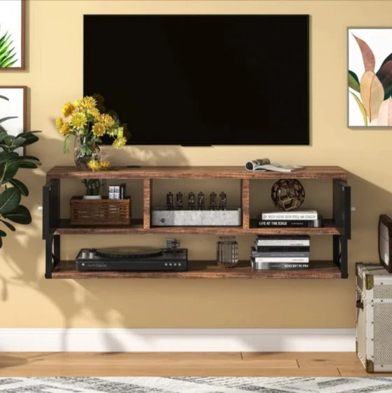 Malady Floating Lounge Bedroom TV Console Cabinet Shelve Stand Decor